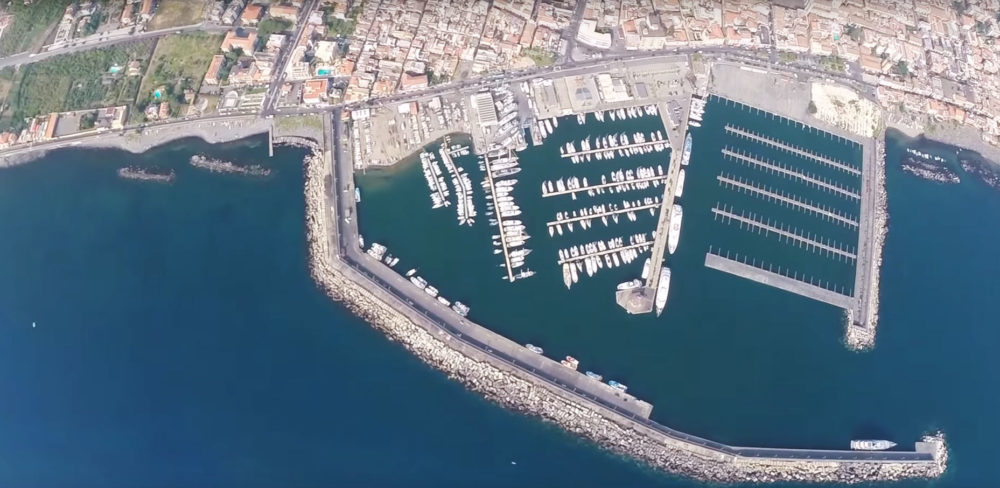 Foto Drone Porto dell'Etna - Marina di Riposto