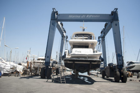 Travel lift, auto-crane and trolley Porto dell'Etna